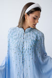 SWAROVSKI EMBROIDERED CHIFFON DRESS
