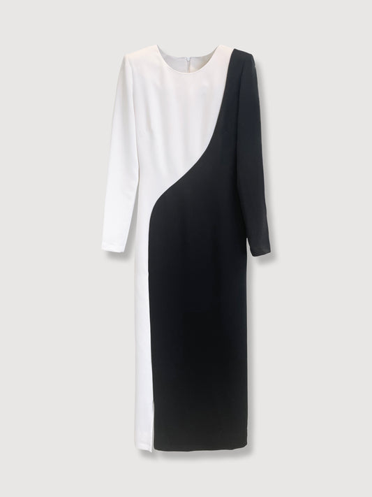 ROBE NOIRE ET BLANCHE