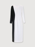 ROBE NOIRE ET BLANCHE