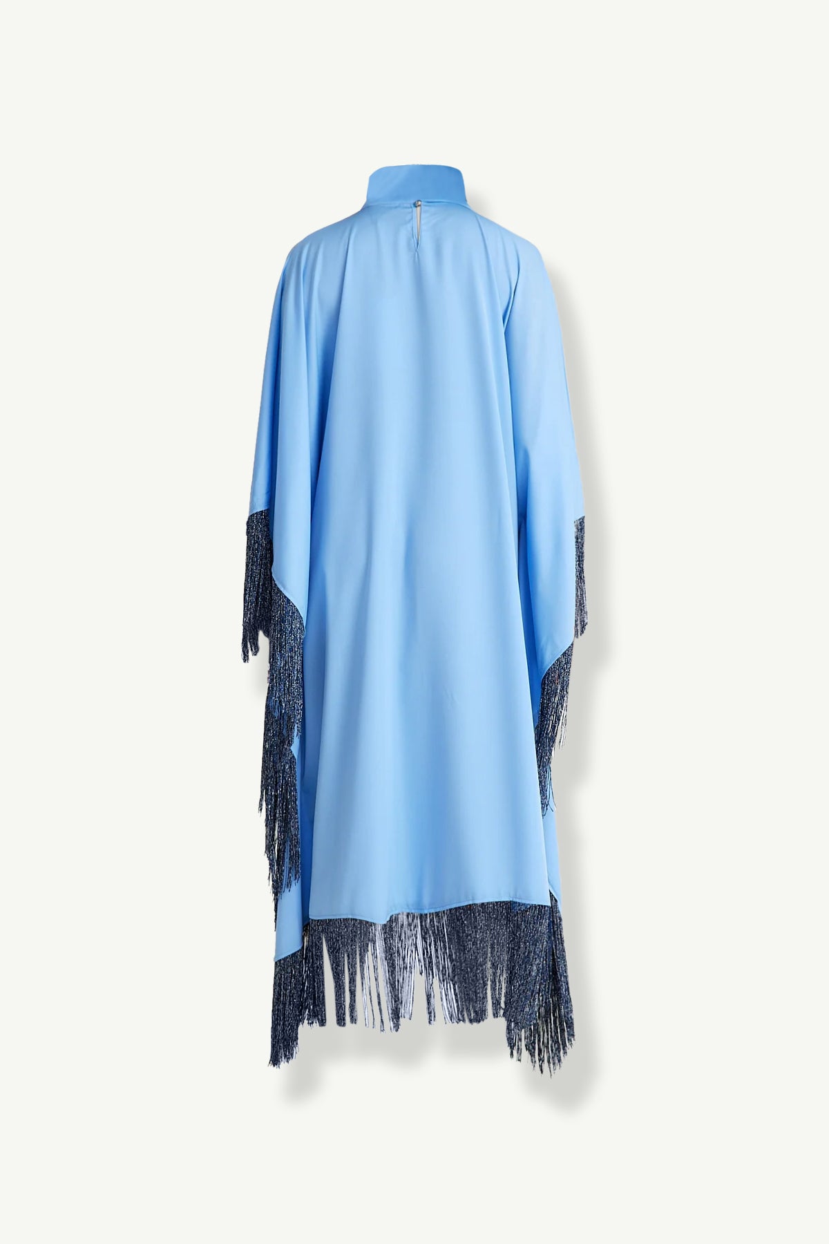 FRINGES DRESS - BLUE